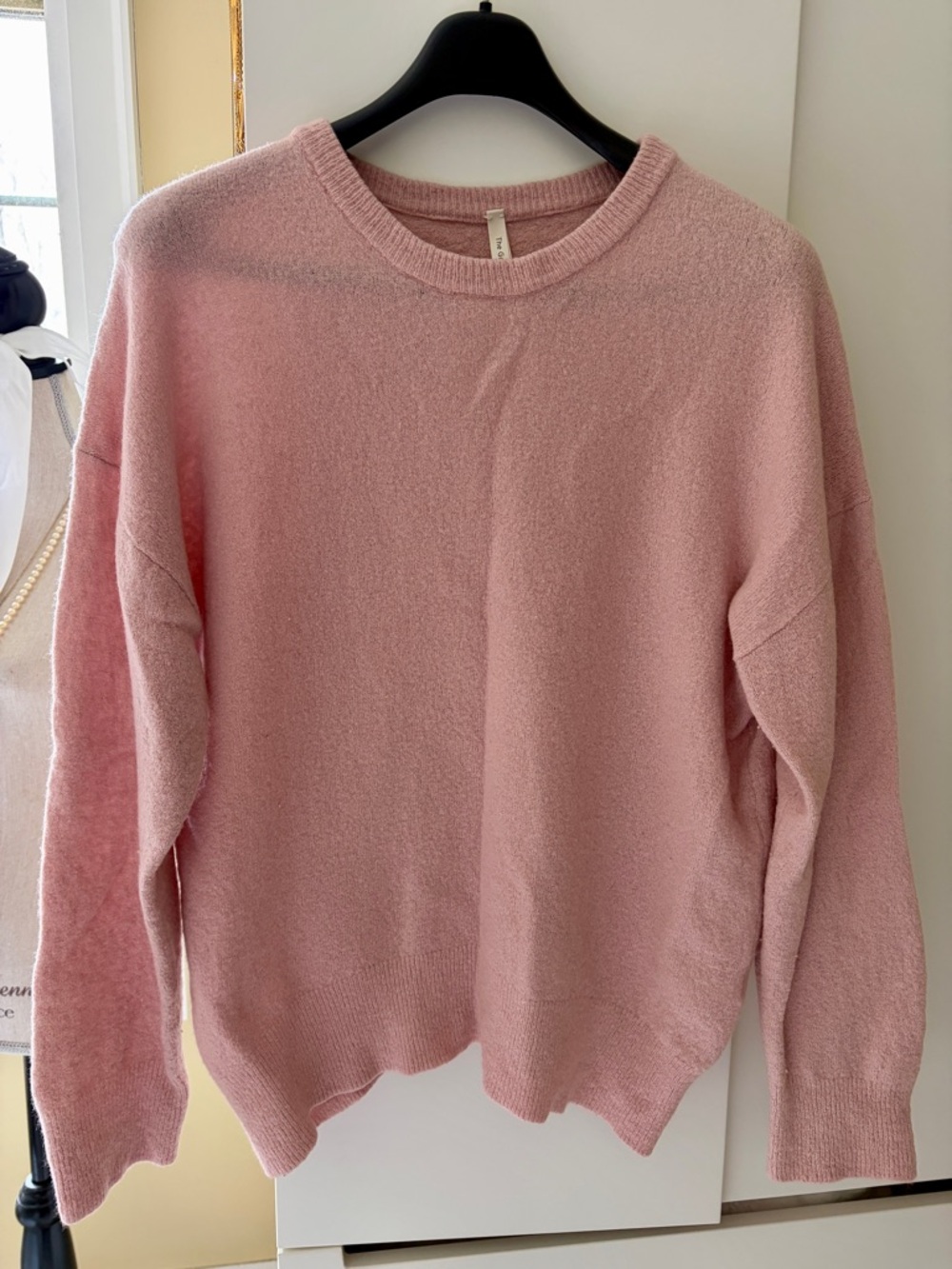 Aritzia Babaton Dusty Pink Crewneck Sweater